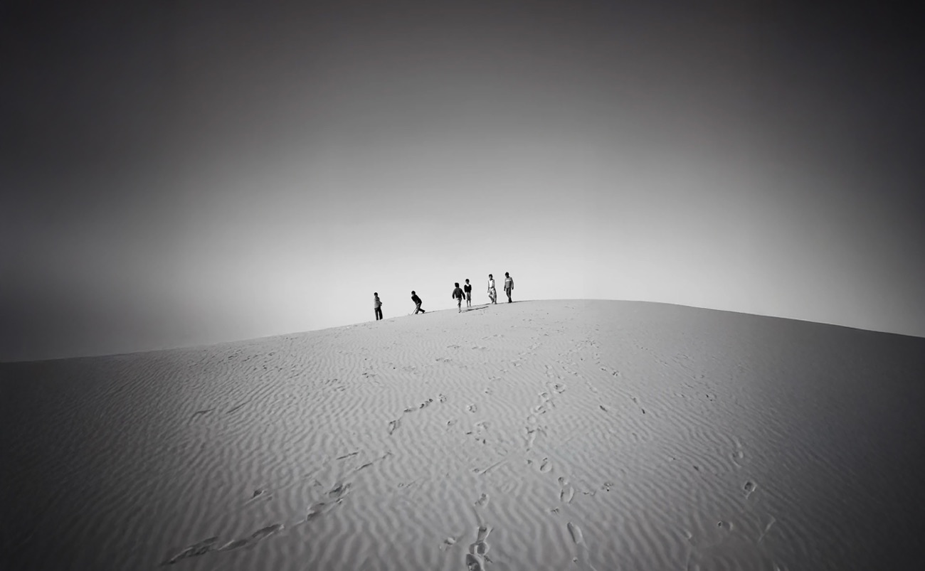Black and white photograph from Jaipur
